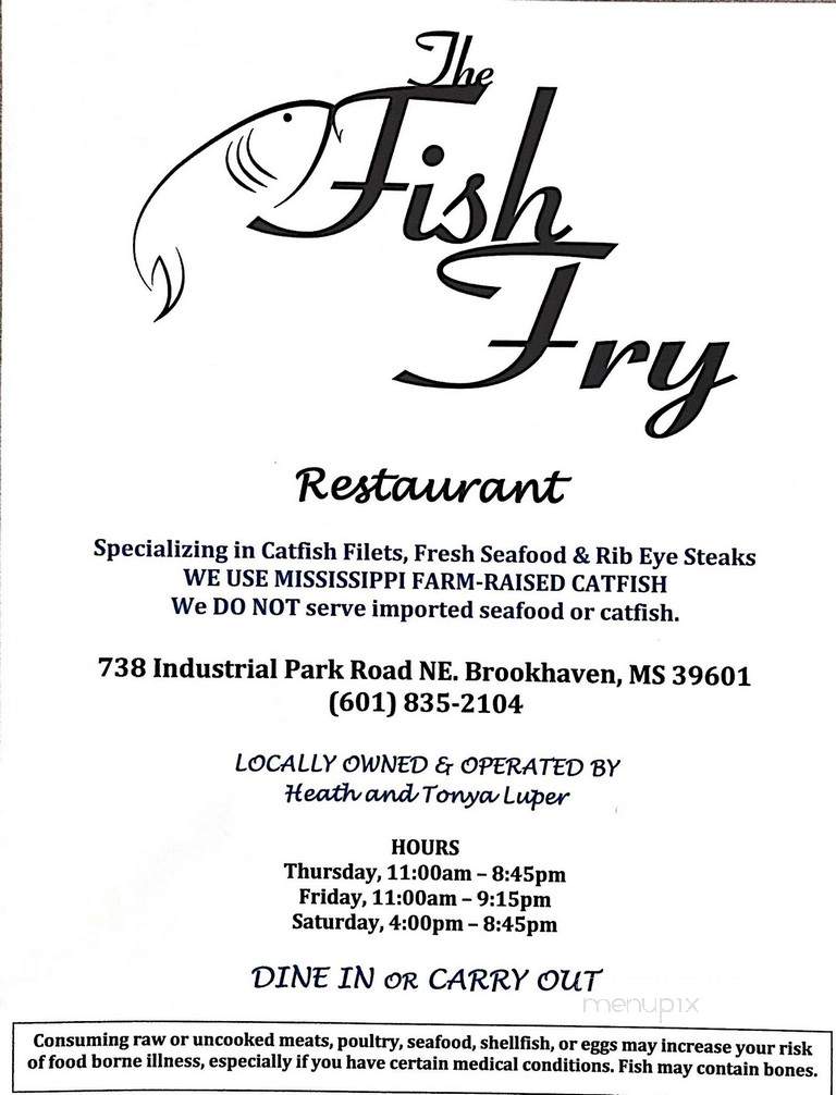 Fish Fry - Brookhaven, MS