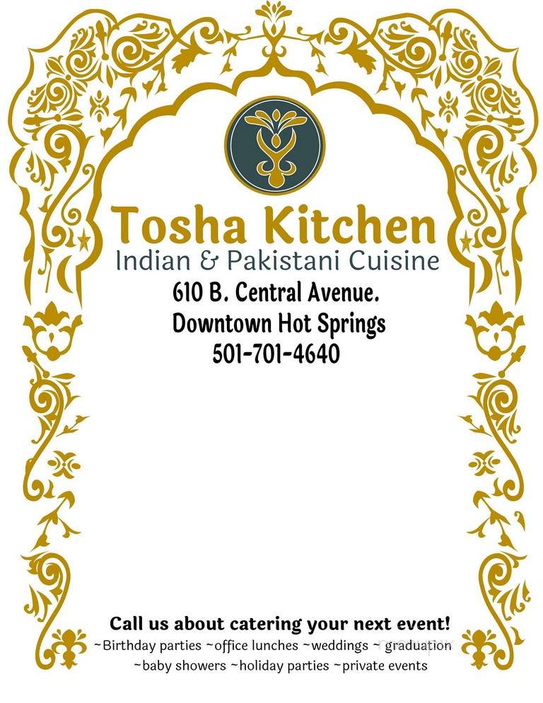 Tosha Kitchen - Hot Springs, AR