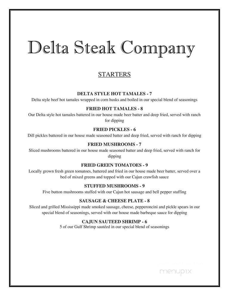 Delta Steak Company - Oxford, MS