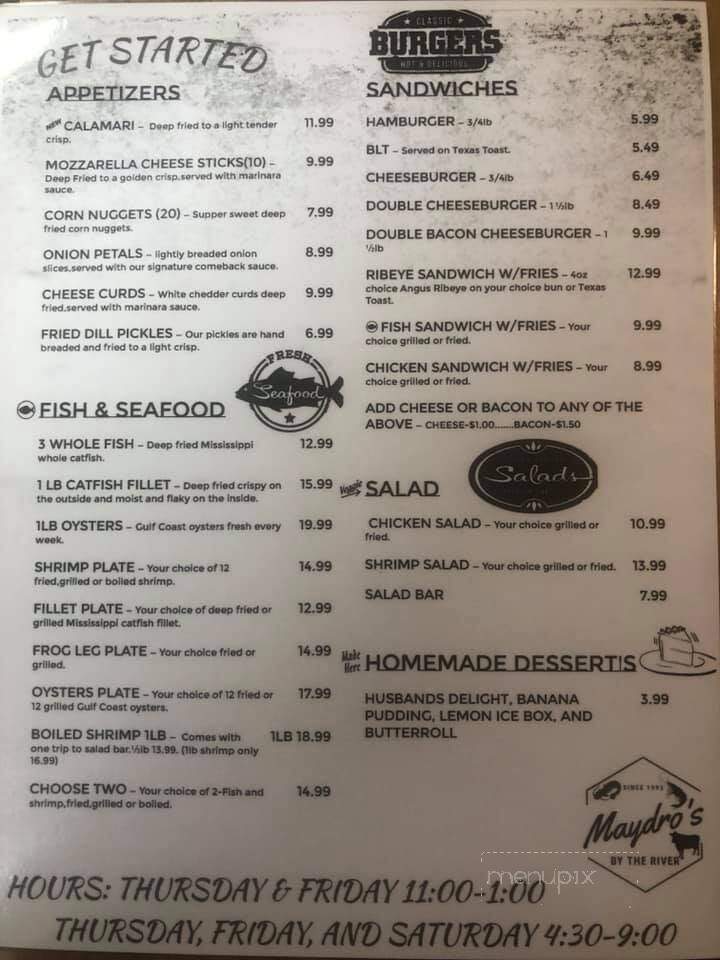 Maydro's Seafood Kitchen - Lena, MS