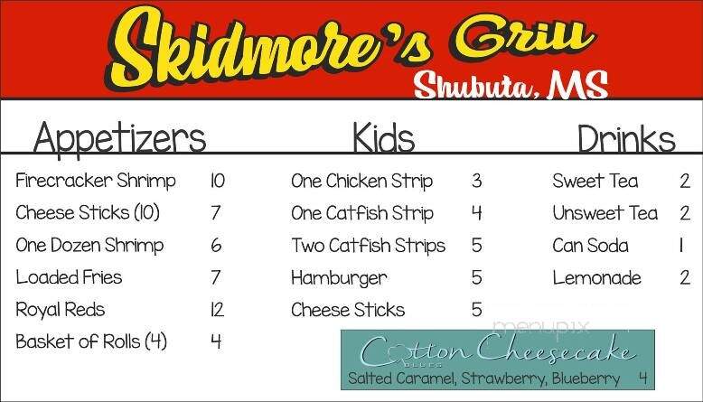 Skidmore's Grill - Shubuta, MS