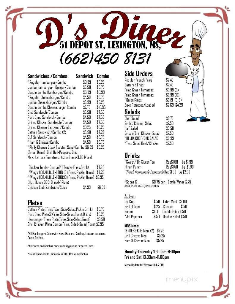 Di's Restaurant - Lexington, MS