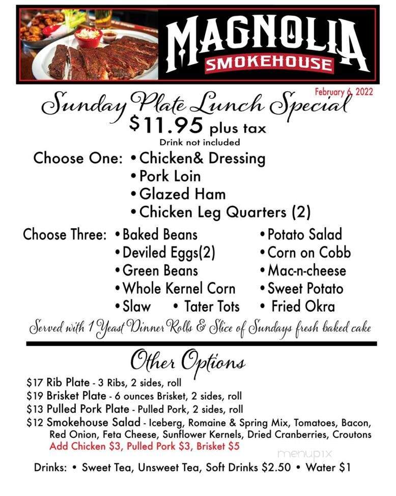 Magnolia Smokehouse Grill - Grenada, MS