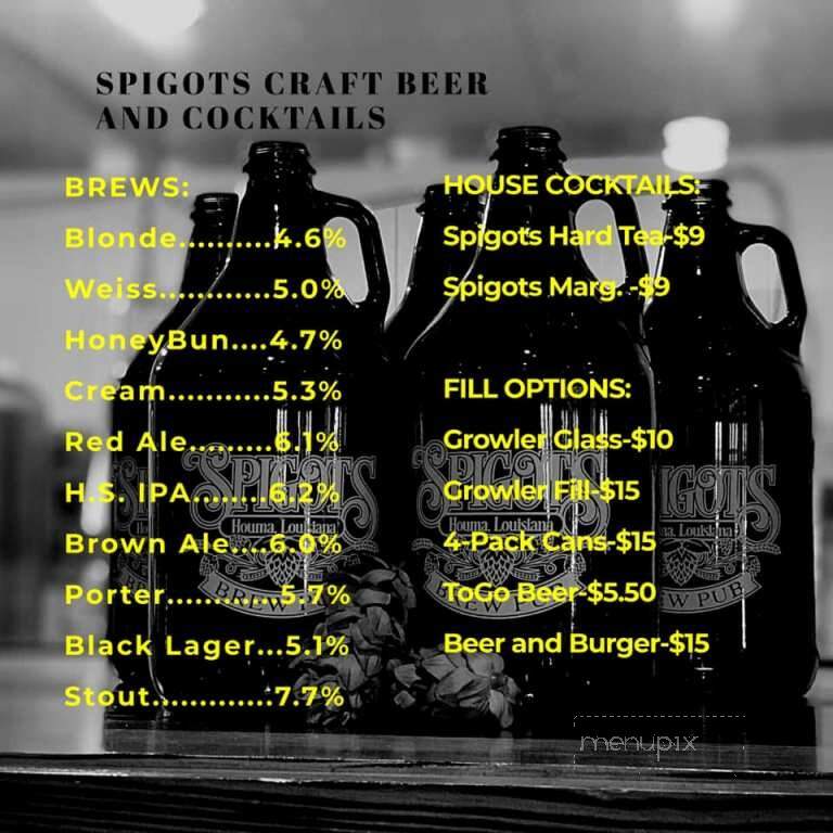 Spigots Brew Pub - Houma, LA