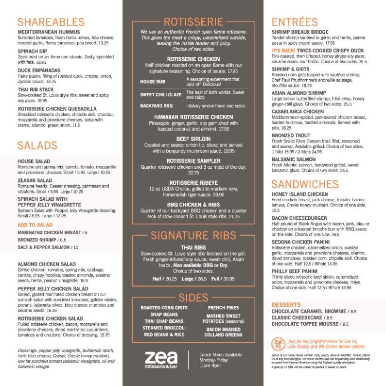 Zea Rotisserie & Grill - Covington, LA