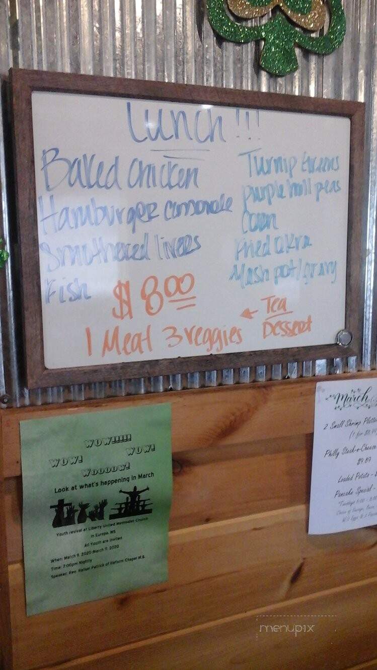 3 Star Restaurant - Mathiston, MS