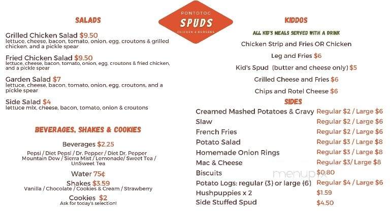 Spud's - Pontotoc, MS