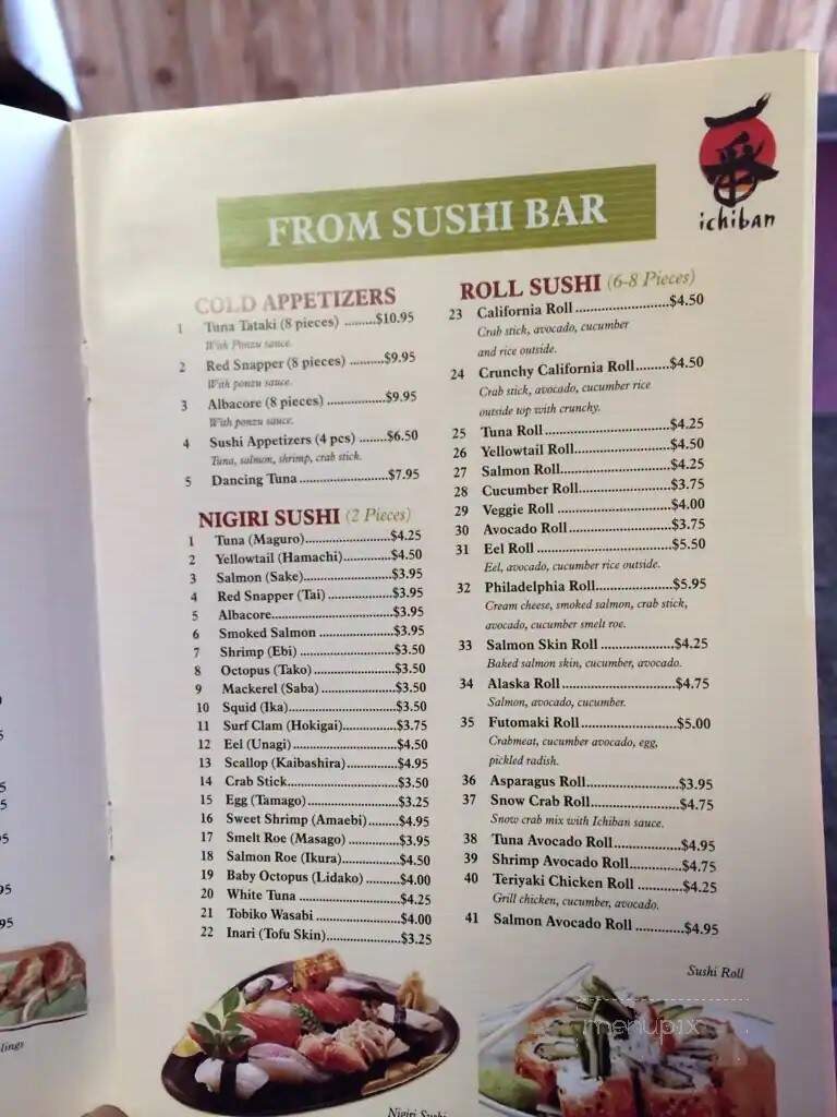 Ichiban Japanese Cuisine - Sheffield, AL