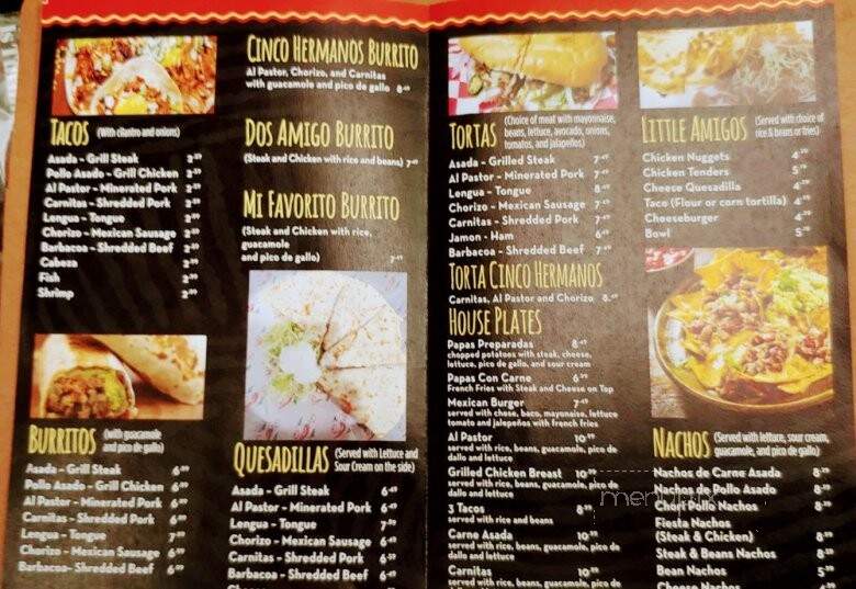 Cinco Hermanos Taco Shop - Corinth, MS