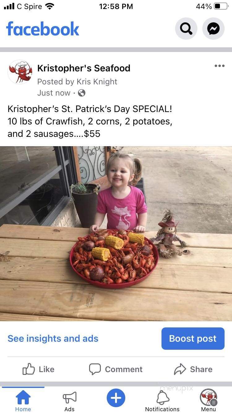 Kristopher’s Restaurant - Yazoo City, MS