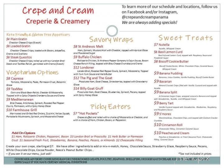 Crepe and Cream - Panama City Beach, FL