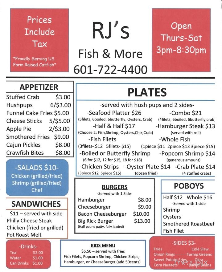 R.J.'s Fish - Seminary, MS